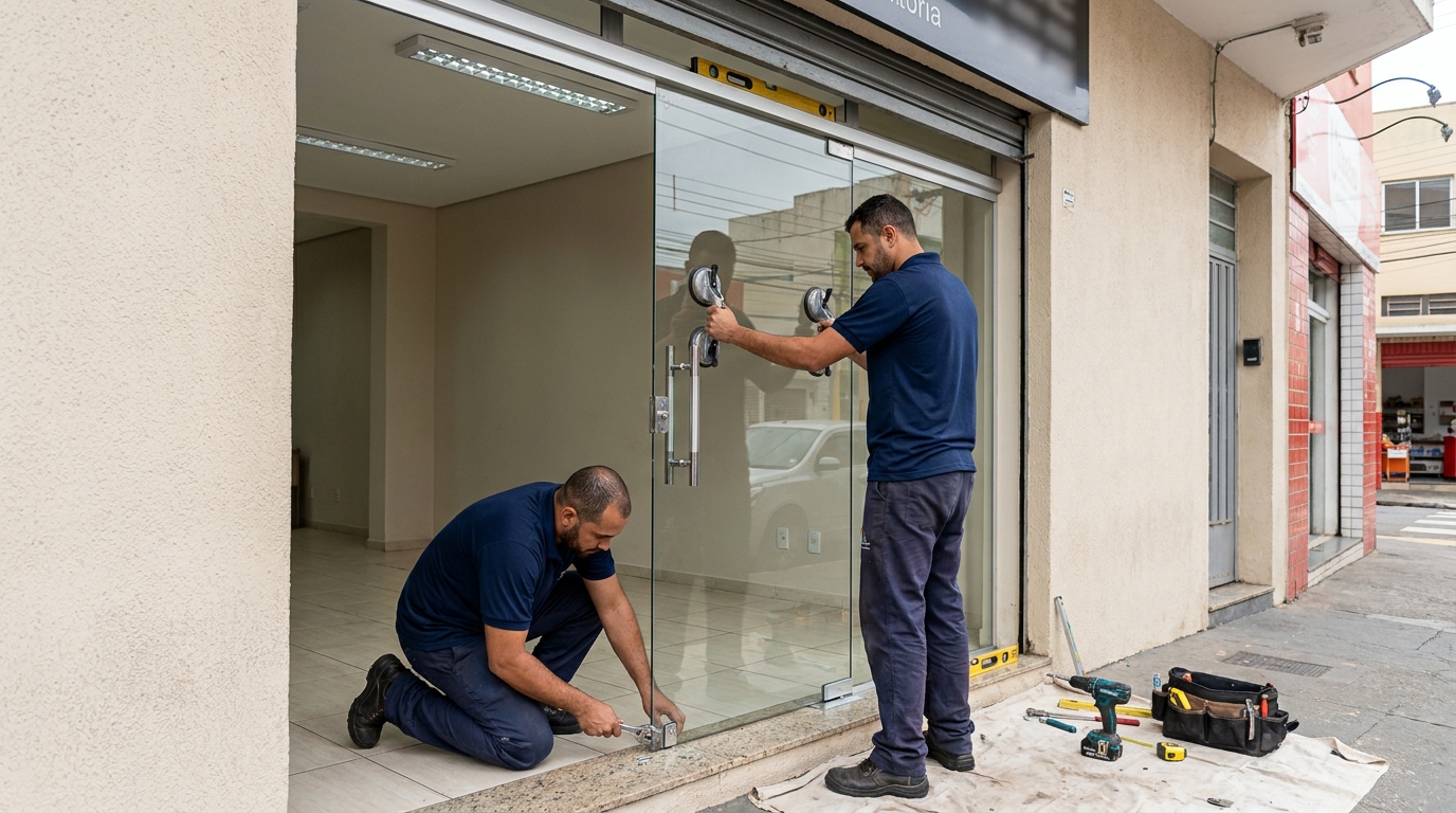 Portas Residenciais e Comerciais em Ribeirão Preto‑SP